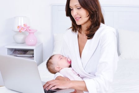 Writing a Mommy Blog Helps New Mothers Destress