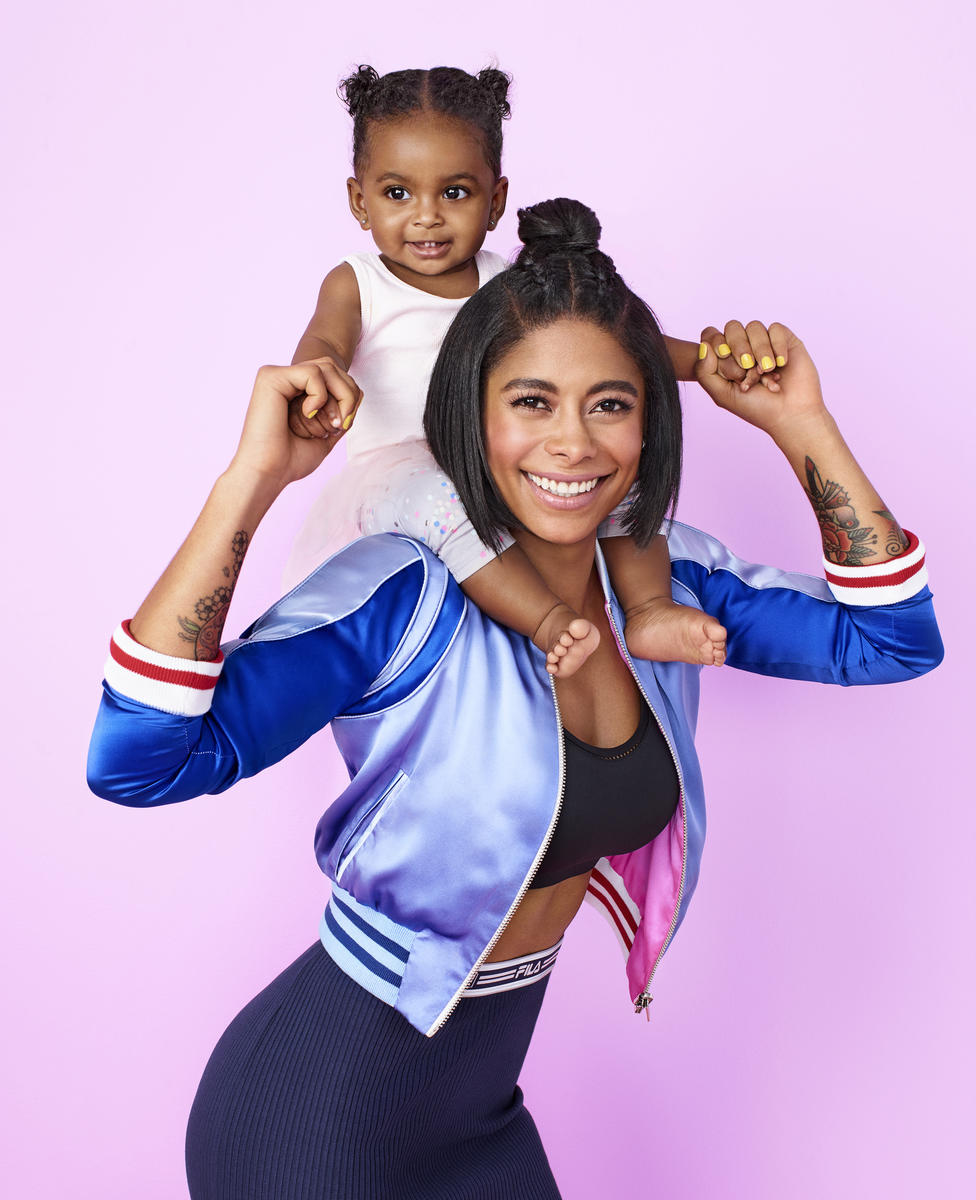 Massy Arias and Daughter Parents Latina Photoshoot