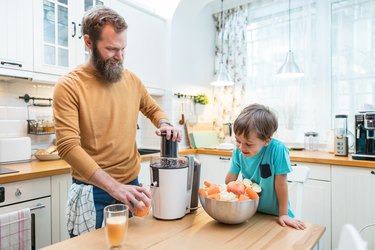 Homemade fresh juice