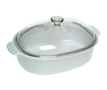 CorningWare French Stoneware Covered Casserole Dish