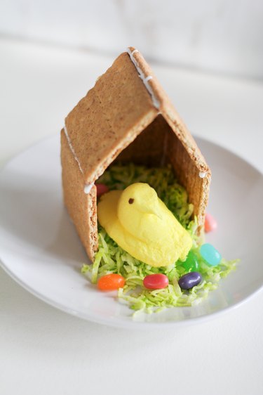 Peeps bird house kids treat