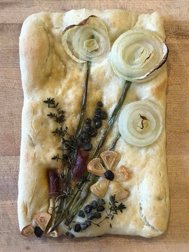 Jaclyn Marie\'s Floral Focaccia