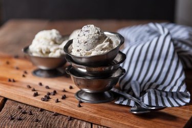 chocolate chip ice cream