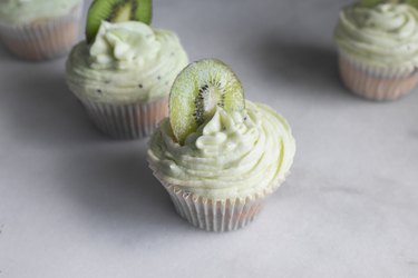 This Kiwi Cupcake Recipe Is Bursting with Tart & Buttery Flavor