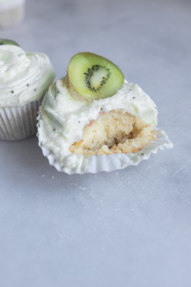 Enjoy the kiwi cupcakes!