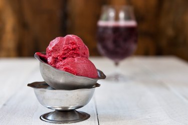 Raspberry Lambic Sorbet Recipe