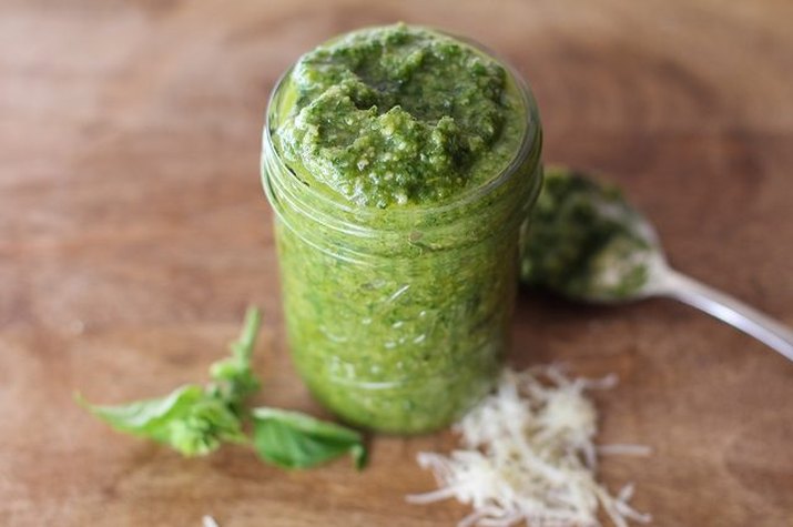 homemade pesto