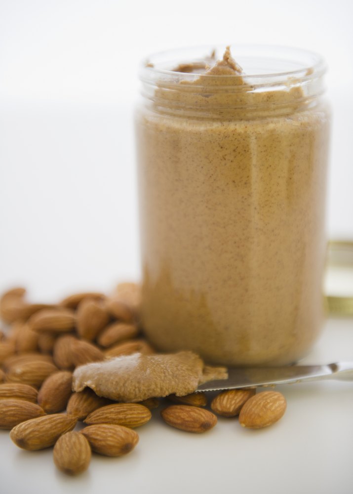 Almond butter is a protein-packed snack.