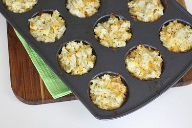 cheesy cauliflower bites