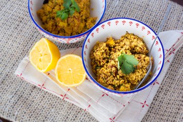 Moong Daal Quinoa Risotto