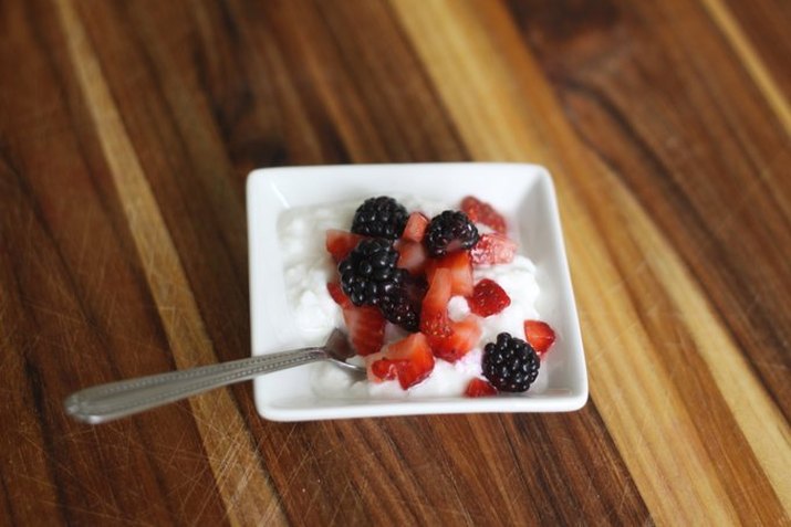 Cottage Cheese & Fruit