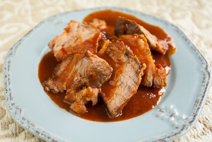 bowl of beef brisket