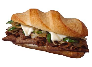 Cheese steak sandwich